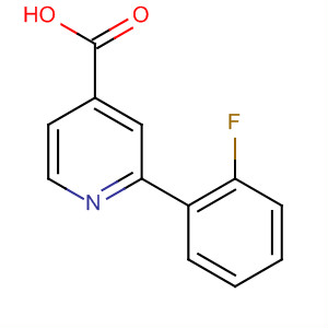 2-(2-氟苯基)异烟酸结构式_924645-91-0结构式