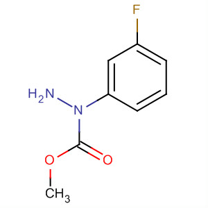 1-(3-氟苯基)-肼羧酸甲酯结构式_925211-54-7结构式