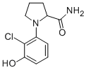 1-(2-氯-3-羟基苯基)-2-吡咯烷羧酰胺结构式_925233-20-1结构式