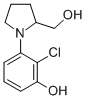 1-(2-氯-3-羟基苯基)-2-吡咯烷甲醇结构式_925233-22-3结构式