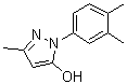 1-(3,4-二甲基苯基)-3-甲基-1H-吡唑-5-醇结构式_925633-57-4结构式