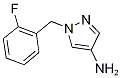 1-(2-氟-苄基)-1H-吡唑-4-胺结构式_925634-52-2结构式