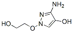 3-氨基-1-(2-羟基乙氧基)-1H-吡唑-4-醇结构式_927417-51-4结构式