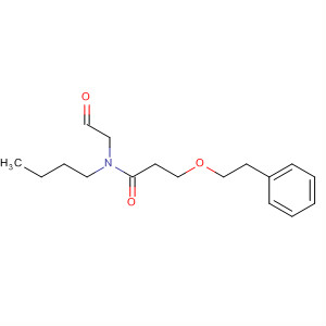 N-丁基-N-(2-氧代乙基)-3-苯乙氧基丙酰胺结构式_928663-70-1结构式