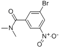 N,N-二甲基3-溴-5-硝基苯甲酰胺结构式_929000-26-0结构式
