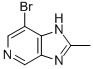 7-溴-2-甲基咪唑并[4,5-c]吡啶结构式_929074-39-5结构式