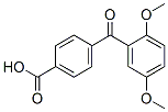 4-(2,5-二甲氧基苯甲酰基)苯甲酸结构式_93012-66-9结构式