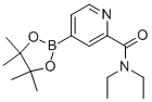 N,N-二乙基-4-(4,4,5,5-四甲基-1,3,2-二噁硼烷-2-基)-3-吡啶羧酰胺结构式_932382-18-8结构式