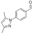 4-(3,5-二甲基-1H-吡唑-1-基)苯甲醛结构式_934570-54-4结构式