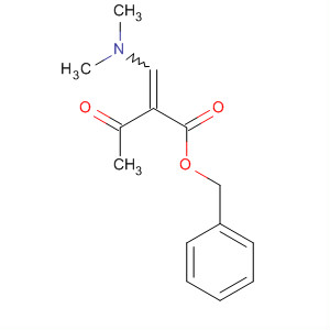 2-[(二甲基氨基)亚甲基]-3-氧代丁酸苄酯结构式_93552-75-1结构式