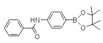 N-(4-(4,4,5,5-四甲基-1,3,2-二噁硼烷-2-基)苯基)苯甲酰胺结构式_935660-75-6结构式