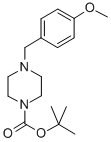 4-(4-甲氧基苄基)哌嗪-1-羧酸叔丁酯结构式_936330-00-6结构式