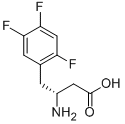 (R)-3-氨基-4-(2,4,5-三氟苯基)丁酸结构式_936630-57-8结构式