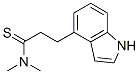 1H-indole-4-propanethioamide, n,n-dimethyl-Structure,938185-59-2Structure 1H-indole-4-propanethioamide, n,n-dimethyl- Structure,938185-59-2Structure