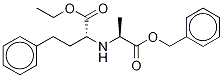 (-)-N-(1-R-乙氧基碳二甲基苯基-3-苯基丙基)-L-丙氨酸苄酯结构式_93841-86-2结构式