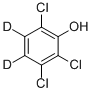 2,3,6-三氯苯酚-D2结构式_93951-81-6结构式