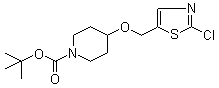 4-(2-氯-噻唑-5-基甲氧基)-哌啶-1-羧酸叔丁酯结构式_939986-56-8结构式