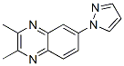 2,3-二甲基-6-(1H-吡唑-1-基)-喹噁啉结构式_941283-15-4结构式 2,3-二甲基-6-(1H-吡唑-1-基)-喹噁啉结构式_941283-15-4结构式