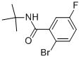 N-叔丁基-2-溴-5-氟苯甲酰胺结构式_941294-23-1结构式