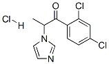 1-(2,4-二氯苯基)-2-(1H-咪唑-1-基)丙烷-1-酮盐酸盐结构式_94158-55-1结构式 1-(2,4-二氯苯基)-2-(1H-咪唑-1-基)丙烷-1-酮盐酸盐结构式_94158-55-1结构式
