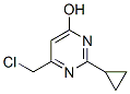 6-氯甲基-2-环丙基-(9ci)-4(1H)-嘧啶酮结构式_94171-07-0结构式