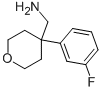 C-[4-(3-氟-苯基)-四氢-吡喃-4-基]-甲胺结构式_943109-41-9结构式