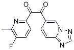 1-([1,2,4]噻唑并[1,5-a]吡啶-6-基)-2-(5-氟-6-甲基吡啶-2-基)乙烷-1,2-二酮结构式_943442-82-8结构式