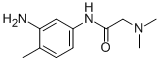 N-(3-氨基-4-甲基苯基)-2-(二甲基氨基)乙酰胺结构式_946690-90-0结构式