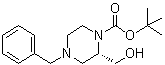 (S)-1-boc-4-苄基-2-(羟基甲基)哌嗪结构式_947275-34-5结构式