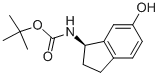 N-[(1R)-2,3-二氢-6-羟基-1H-茚-1-基]氨基甲酸叔丁酯结构式_947674-87-5结构式