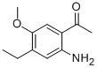1-(2-氨基-4-乙基-5-甲氧基苯基)-乙酮结构式_947691-67-0结构式