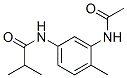 N-[3-(乙酰基氨基)-4-甲基苯基]-2-甲基丙酰胺结构式_947942-43-0结构式