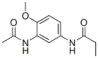 N-[3-(乙酰基氨基)-4-甲氧基苯基]-丙酰胺结构式_947968-84-5结构式