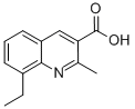 8-乙基-2-甲基喹啉-3-羧酸结构式_948291-31-4结构式