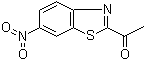 (9ci)-1-(6-硝基-2-苯并噻唑)-乙酮结构式_94834-02-3结构式