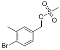 4-溴-3-甲基苄基甲烷磺酸盐结构式_948350-91-2结构式