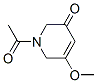 (9ci)-1-乙酰基-1,6-二氢-5-甲氧基-3(2H)-吡啶酮结构式_94923-29-2结构式