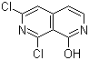 6,8-二氯-2,7-萘啶-1-醇结构式_950746-21-1结构式