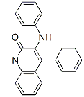 1-甲基-4-苯基-3-(苯基氨基)-2(1H)-喹啉酮结构式_950985-18-9结构式