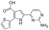  5-(2-氨基-4-嘧啶)-2-(2-噻吩)-1H-吡咯-3-羧酸结构式_951784-25-1结构式
