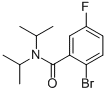 N,N-二异丙基-2-溴-5-氟苯甲酰胺结构式_951884-15-4结构式