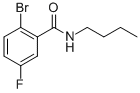 N-丁基-2-溴-5-氟苯甲酰胺结构式_951884-19-8结构式