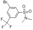 N,N-二甲基3-溴-5-三氟甲基苯磺酰胺结构式_951884-65-4结构式