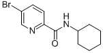 N-环己基-5-溴吡啶甲酰胺结构式_951885-08-8结构式
