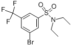 N,N-二乙基-3-溴-5-三氟甲基苯磺酰胺结构式_951885-25-9结构式