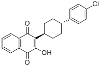 Atovaquone Structure