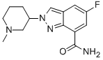 5-氟-2-(1-甲基-3-哌啶基)-2H-吲唑-7-羧胺结构式_952479-14-0结构式