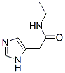 n-乙基-1H-咪唑-5-乙酰胺结构式_952732-80-8结构式