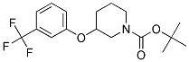 3-[3-(三氟甲基)苯氧基]-1-哌啶羧酸-1,1-二甲基乙酯结构式_954228-08-1结构式