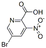 2-Pyridinecarboxylic acid, 5-bromo-3-nitro-Structure,954240-89-2Structure 2-Pyridinecarboxylic acid, 5-bromo-3-nitro- Structure,954240-89-2Structure